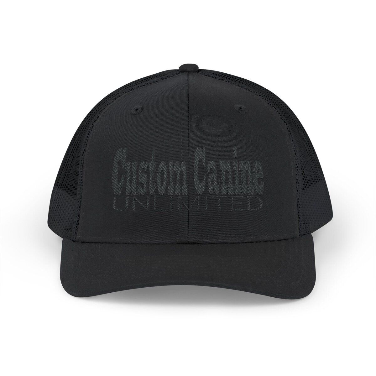 Snapback Trucker Cap with Black Custom Canine Unlimited - Image 17