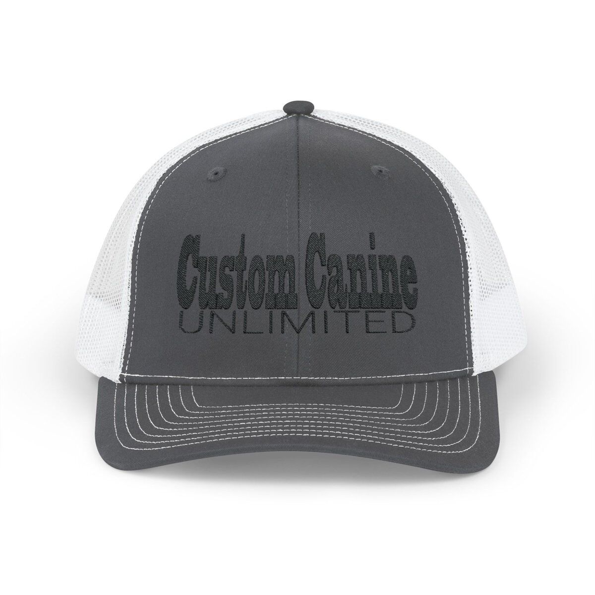Snapback Trucker Cap with Black Custom Canine Unlimited - Image 13