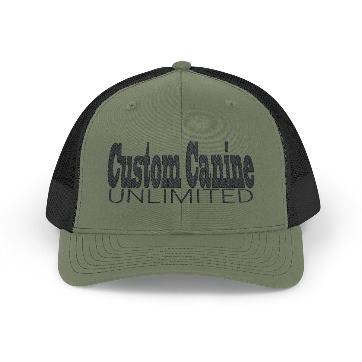 Snapback Trucker Cap with Black Custom Canine Unlimited - Image 29
