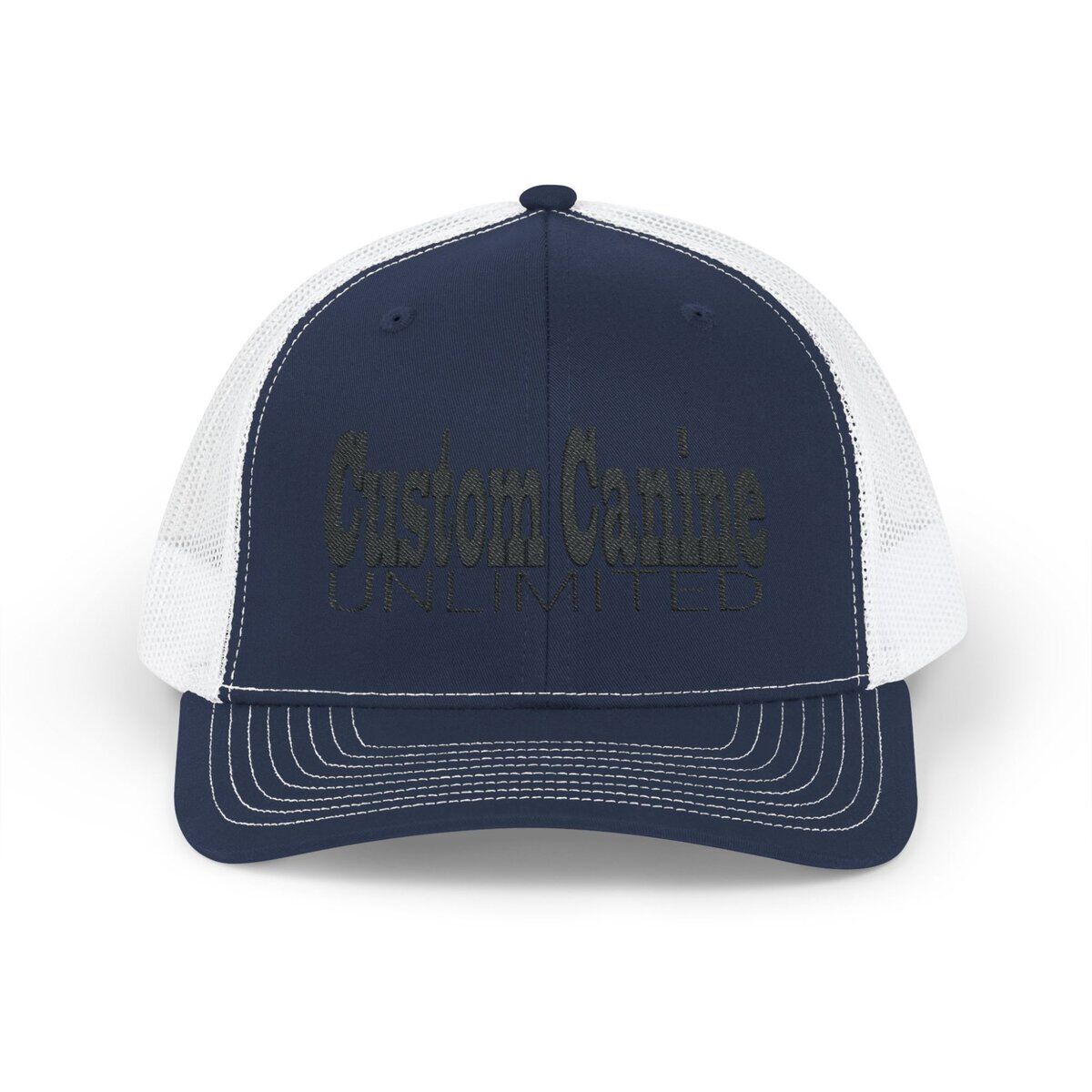 Snapback Trucker Cap with Black Custom Canine Unlimited - Image 37
