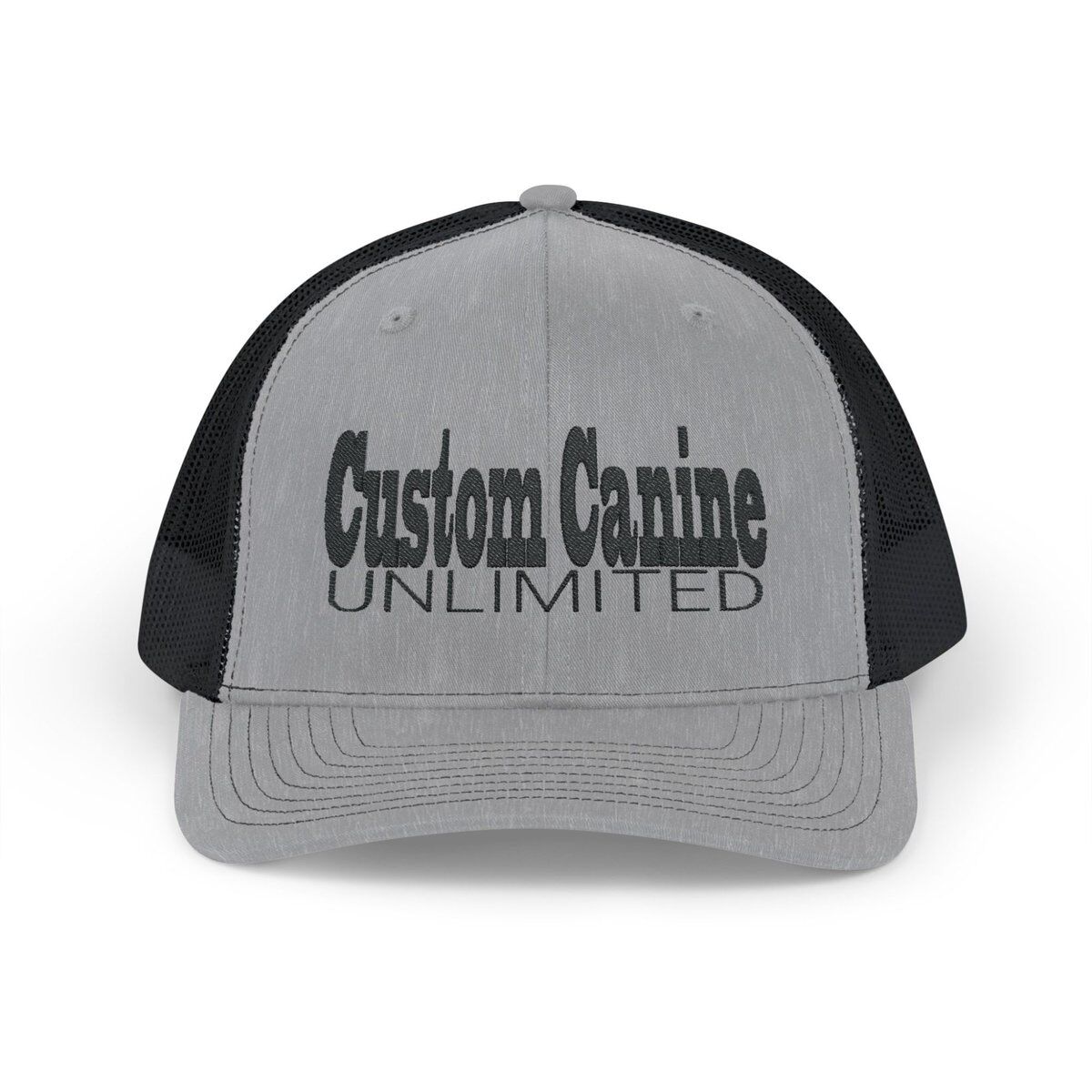 Snapback Trucker Cap with Black Custom Canine Unlimited - Image 2