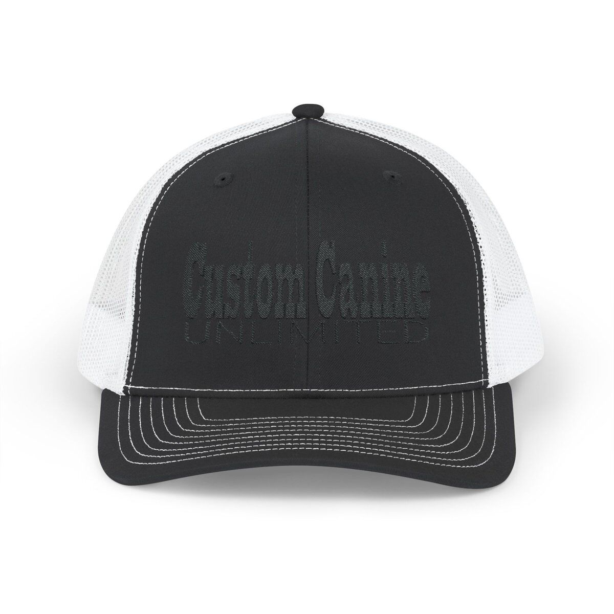 Snapback Trucker Cap with Black Custom Canine Unlimited - Image 6