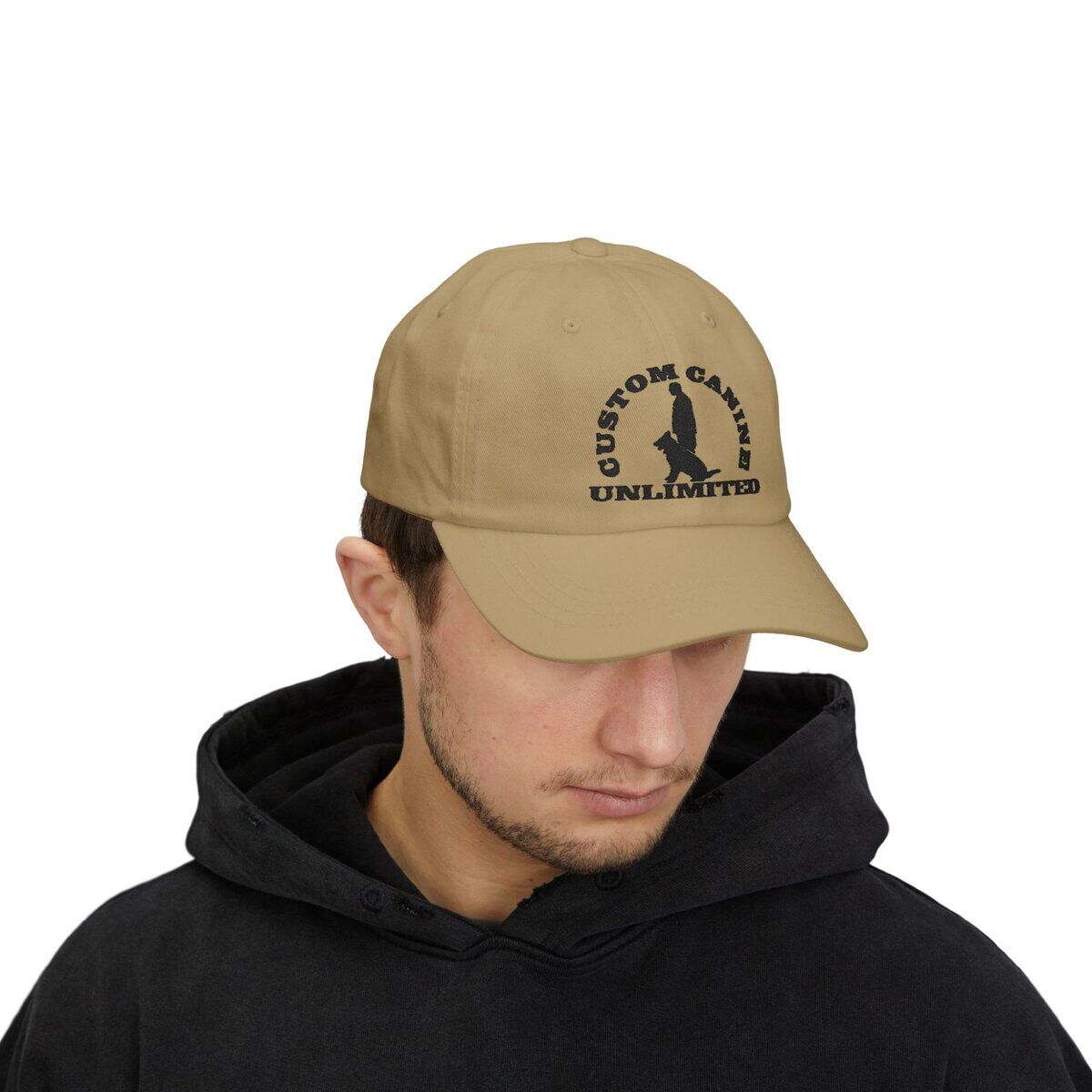 Dad Cap Custom Canine Logo Hat - Image 7