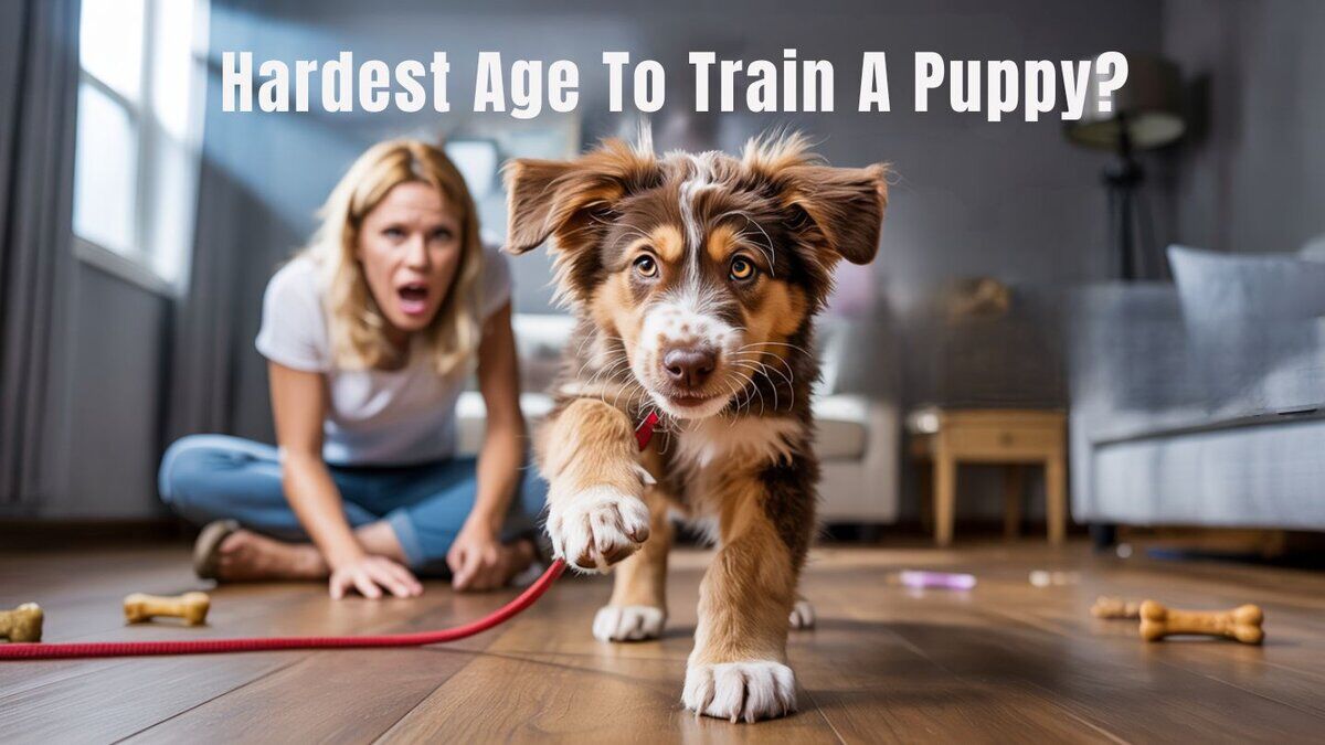what is the hardest age to train a puppy What Is The Hardest Age To Train A Puppy?