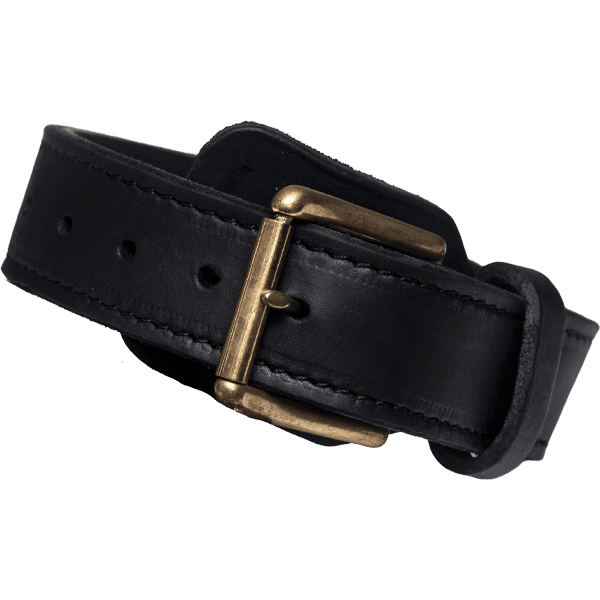 Black Agitation Collar Buckled