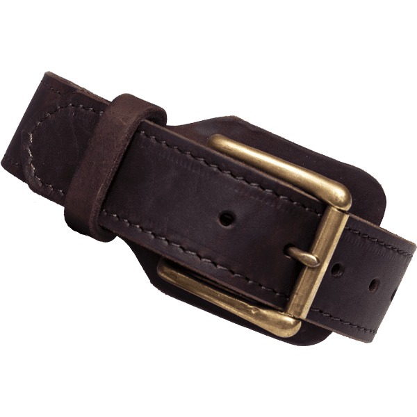Brown Agitation Collar Closed