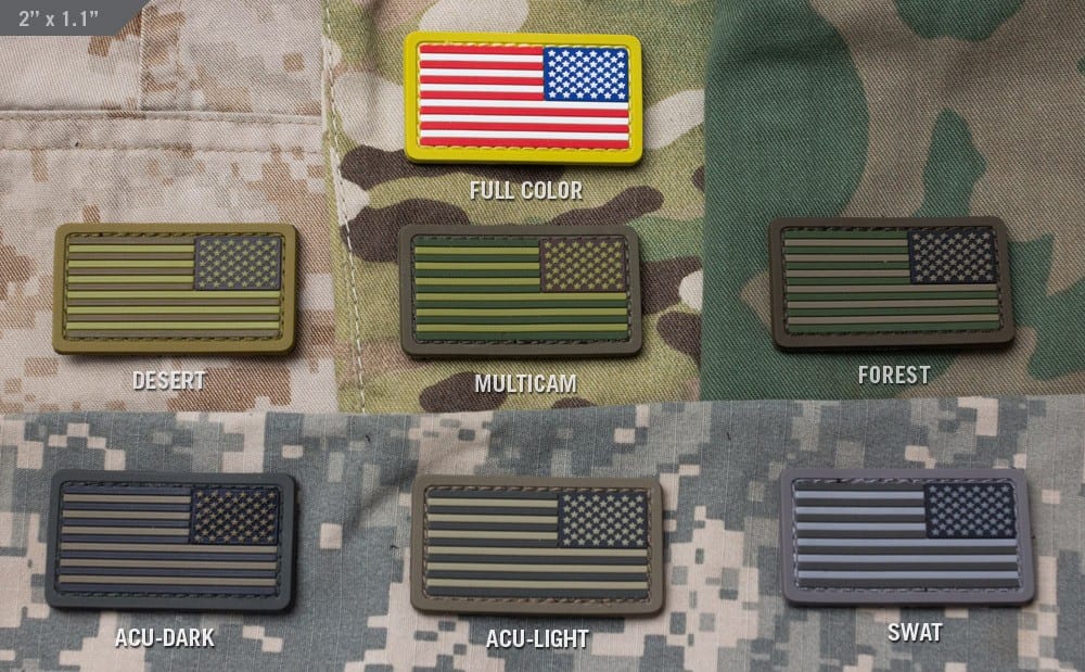 US Flag Mini PVC Rev - Image 2