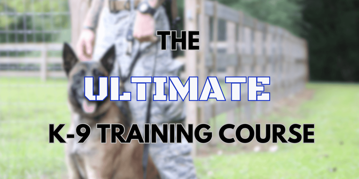 THE ULTIMATE K-9 TRAINING COURSE-2