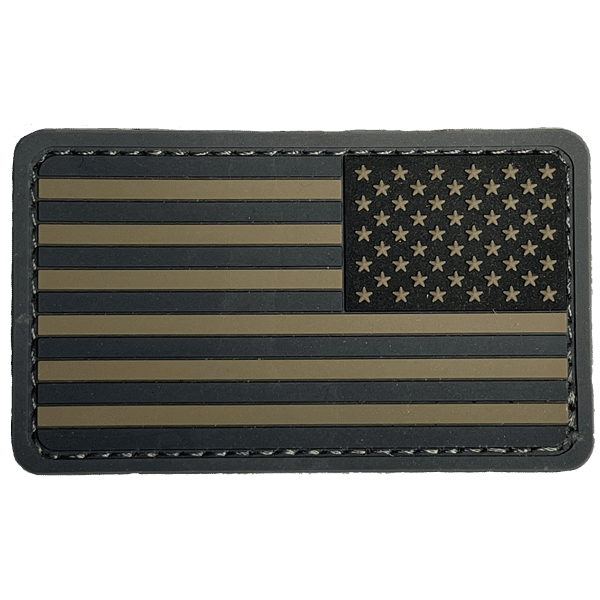 US Flag Reversed PVC Patch - Image 7