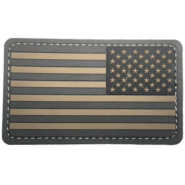 US Flag Reversed PVC Patch - Image 5