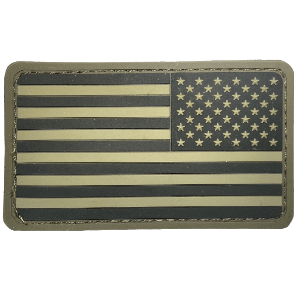 US Flag Reversed PVC Patch - Image 6