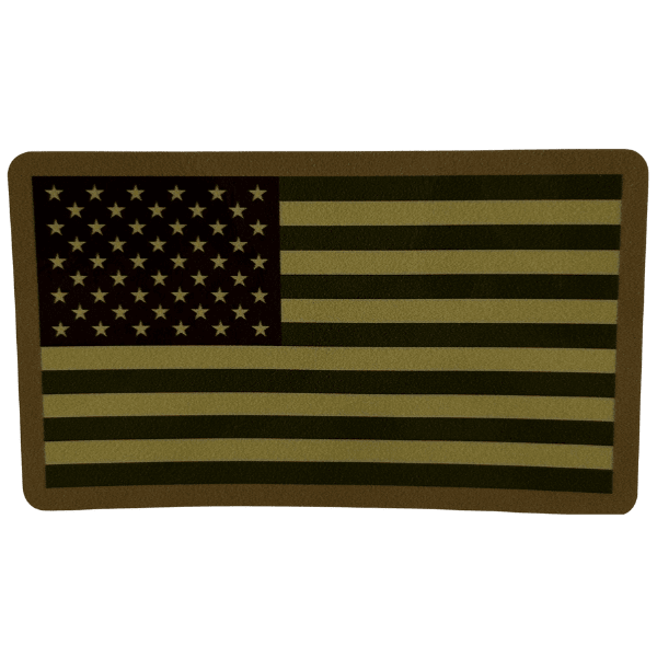 Multicam American Flag Decal