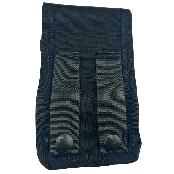 The back of the Molle Reward Pouch in the color Black.