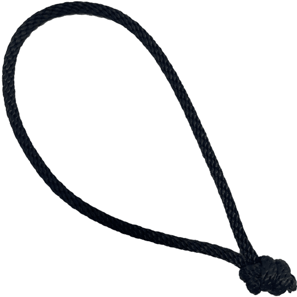 Black Double Braided Nylon Handle Open