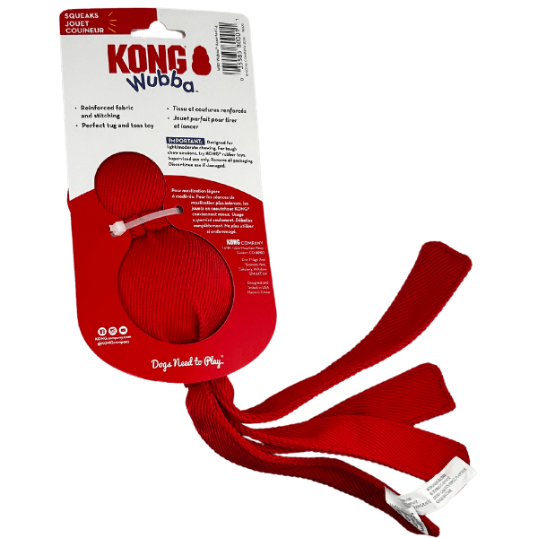 Large KONG Wubba Red (Back)
