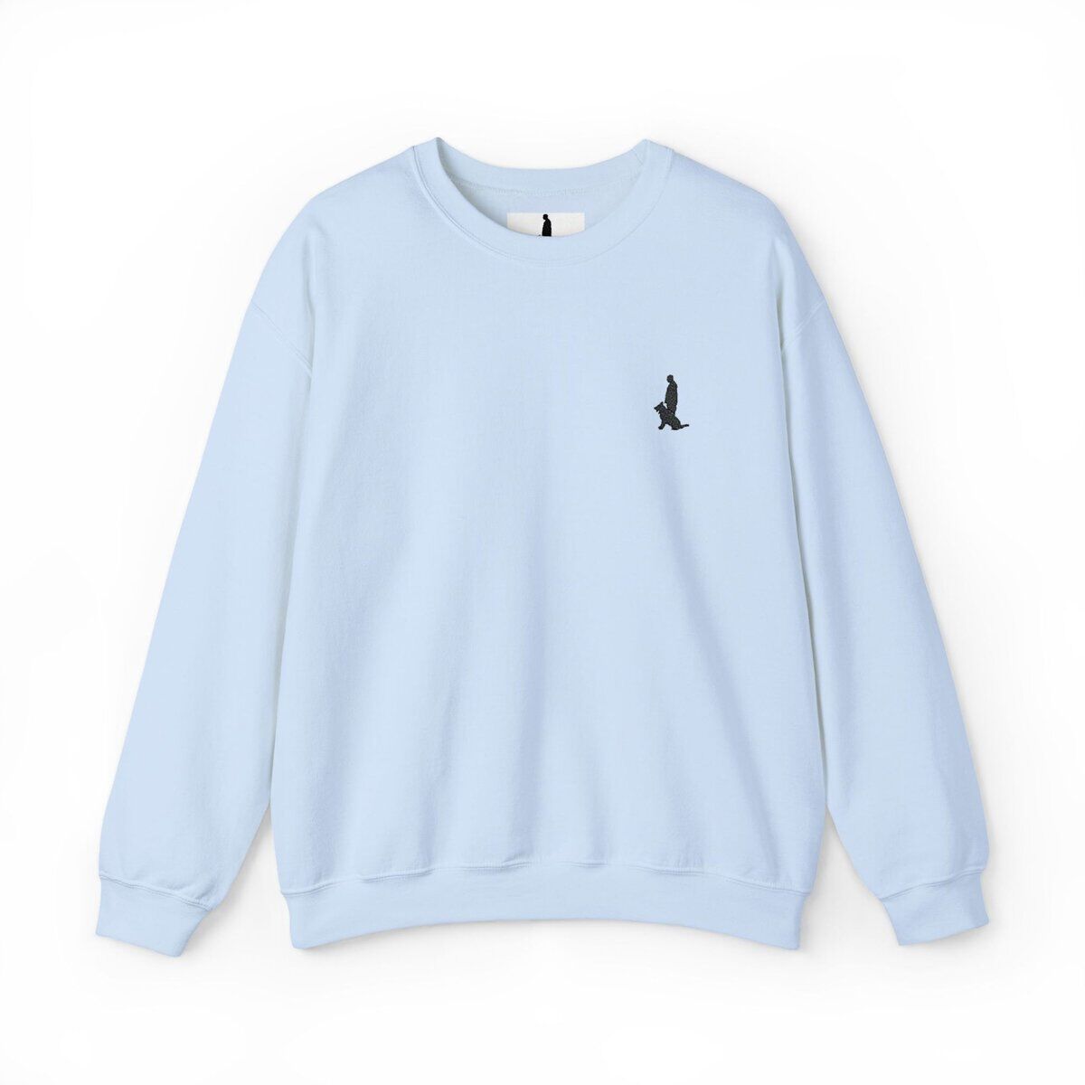 Unisex Heavy Blend™ Crewneck Sweatshirt with Black Custom Canine Unlimited Chest Logo - Image 42