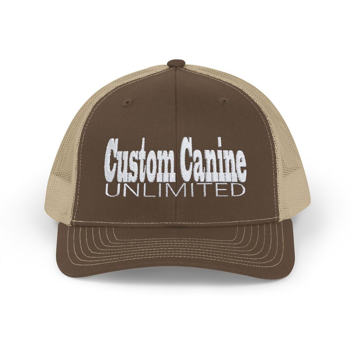 Snapback Trucker Cap with White Custom Canine Unlimited - Image 33