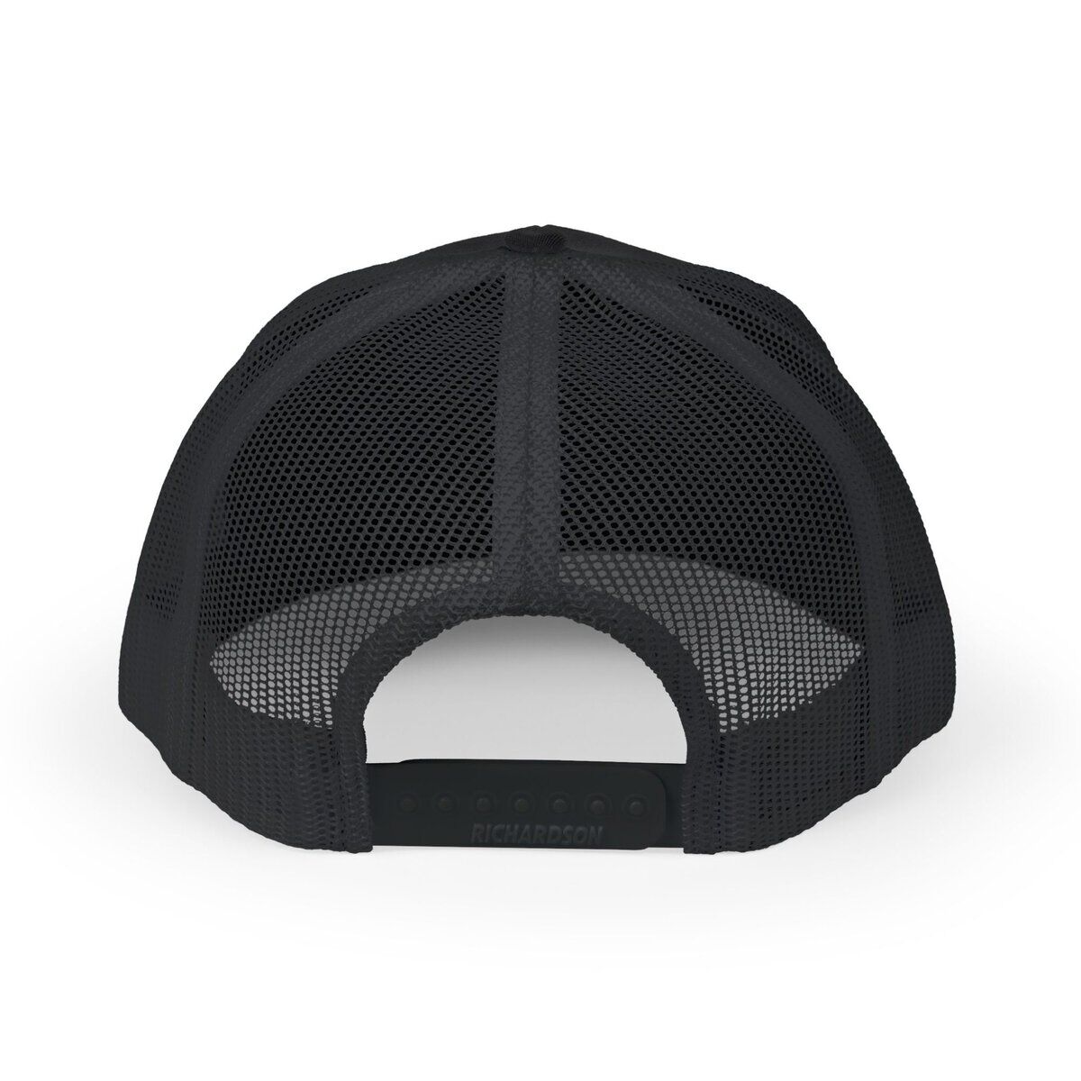 Snapback Trucker Cap with Vintage Black Custom Canine Unlimited Logo - Image 14