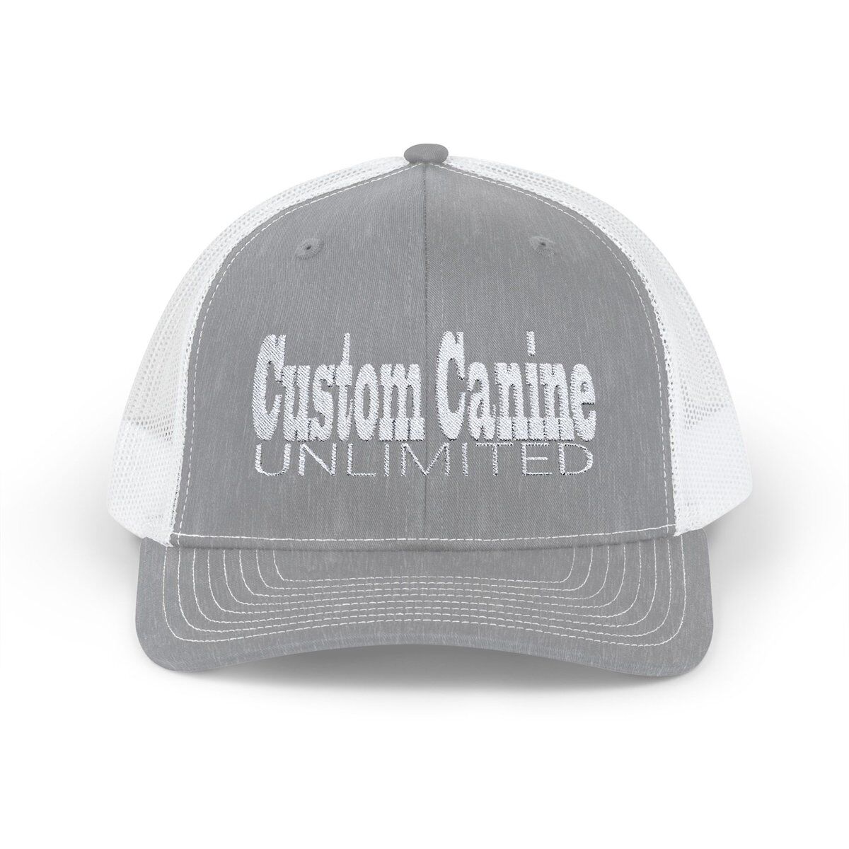 Snapback Trucker Cap with White Custom Canine Unlimited - Image 13