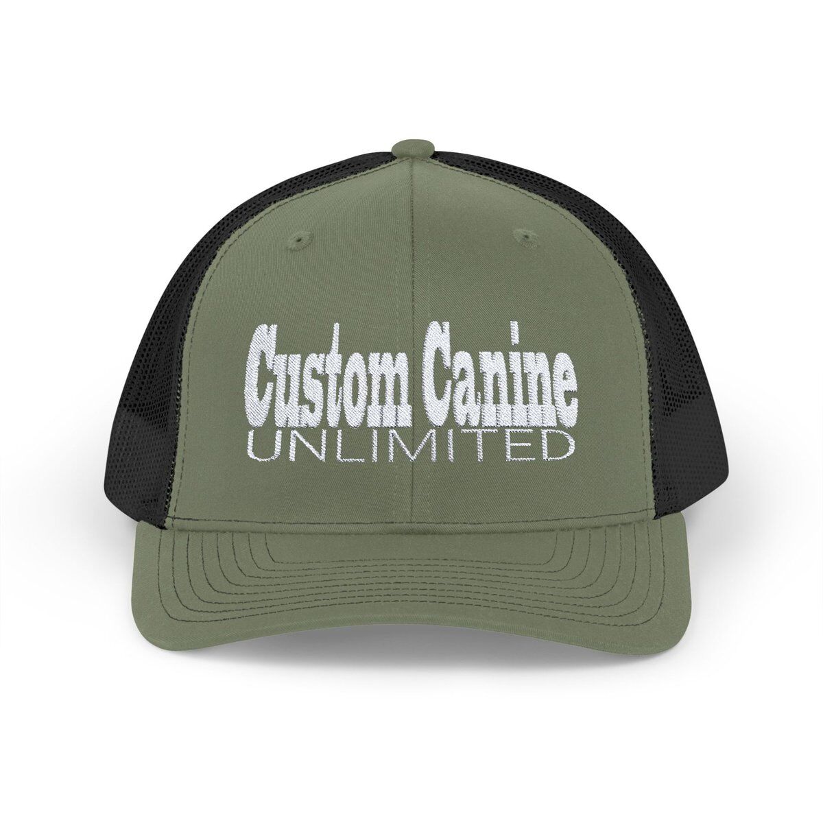 Snapback Trucker Cap with White Custom Canine Unlimited - Image 29