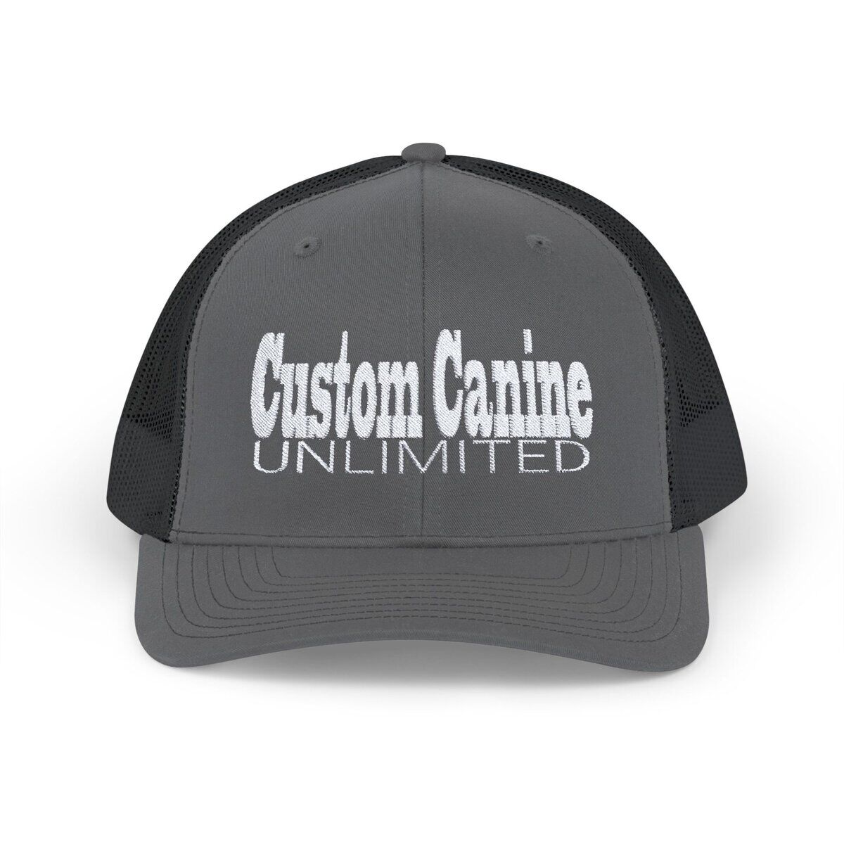 Snapback Trucker Cap with White Custom Canine Unlimited - Image 25
