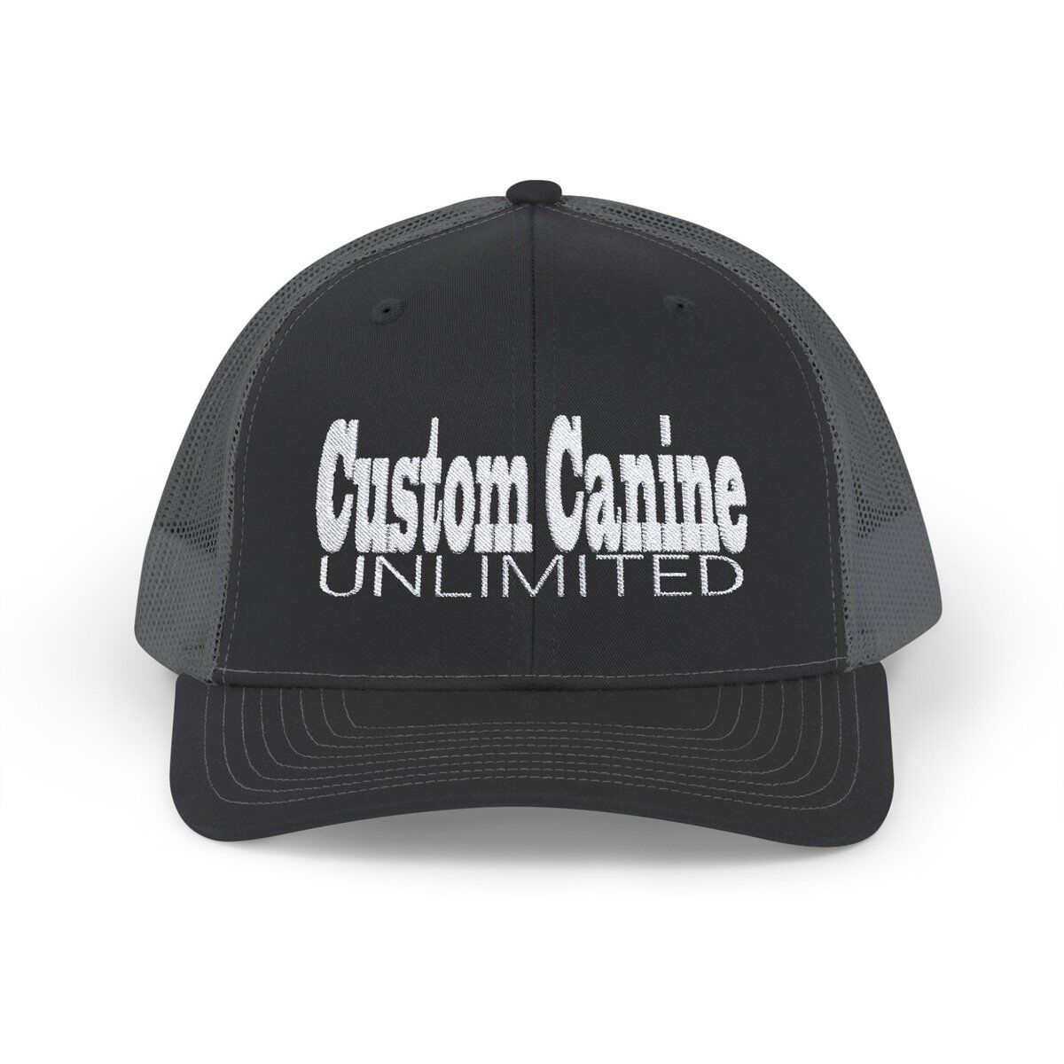 Snapback Trucker Cap with White Custom Canine Unlimited - Image 21