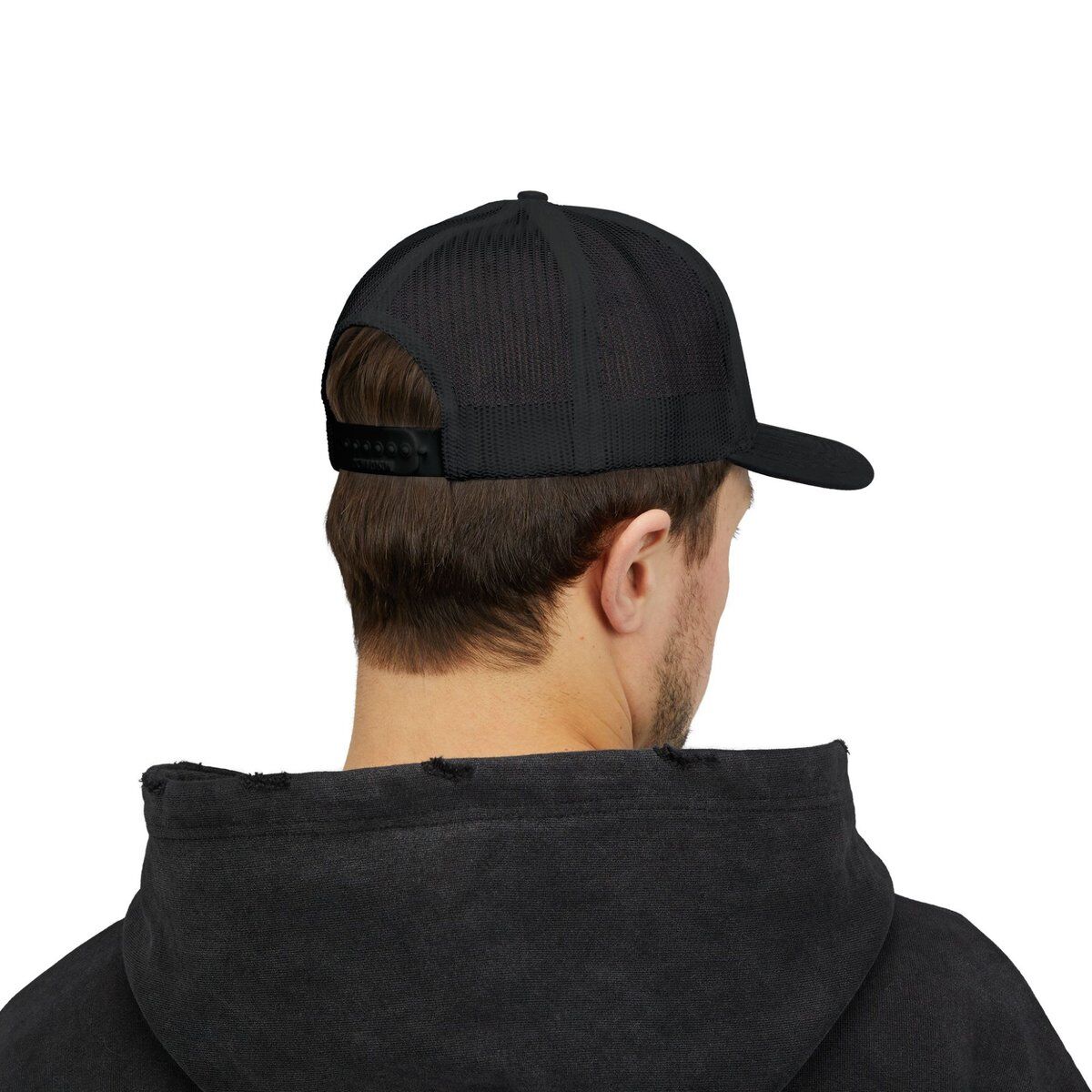Snapback Trucker Cap with White Custom Canine Unlimited - Image 4