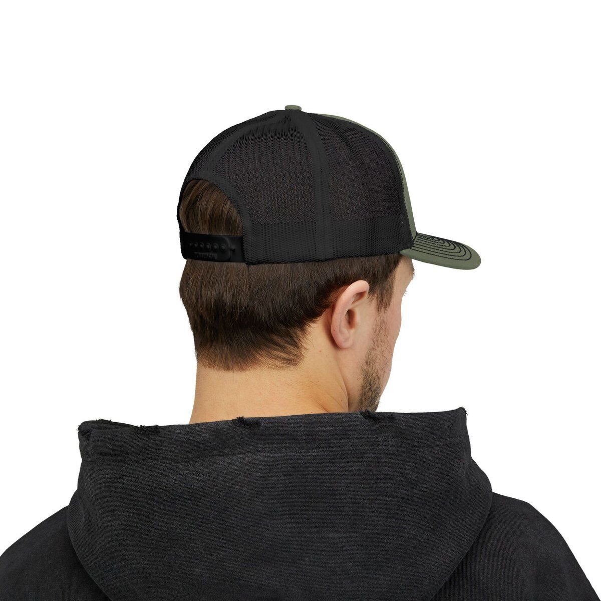 Snapback Trucker Cap with White Custom Canine Unlimited - Image 32