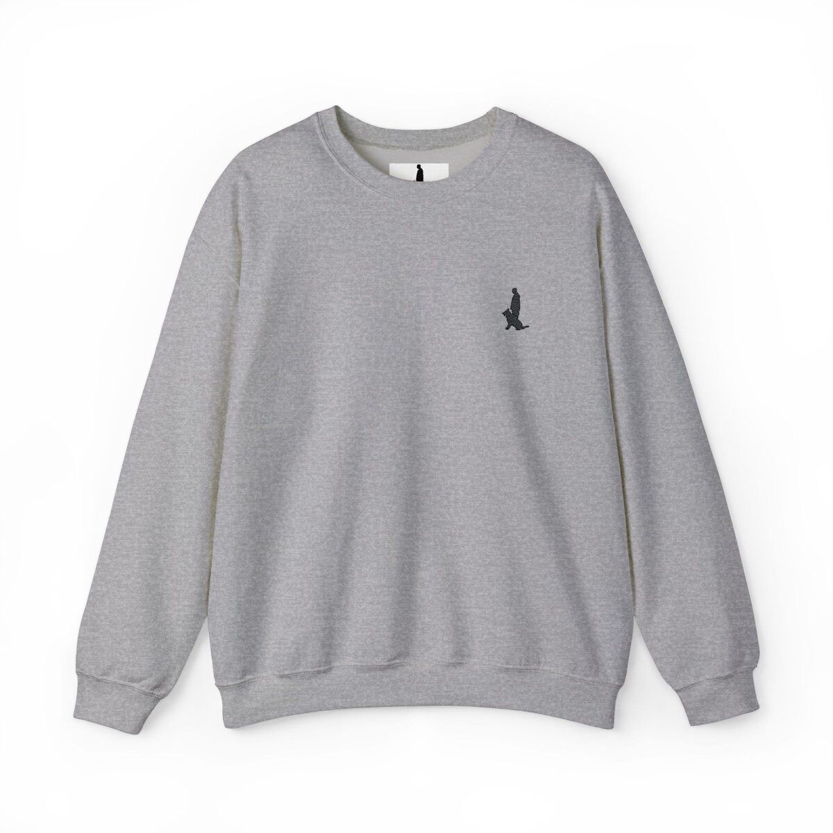Unisex Heavy Blend™ Crewneck Sweatshirt with Black Custom Canine Unlimited Chest Logo - Image 18