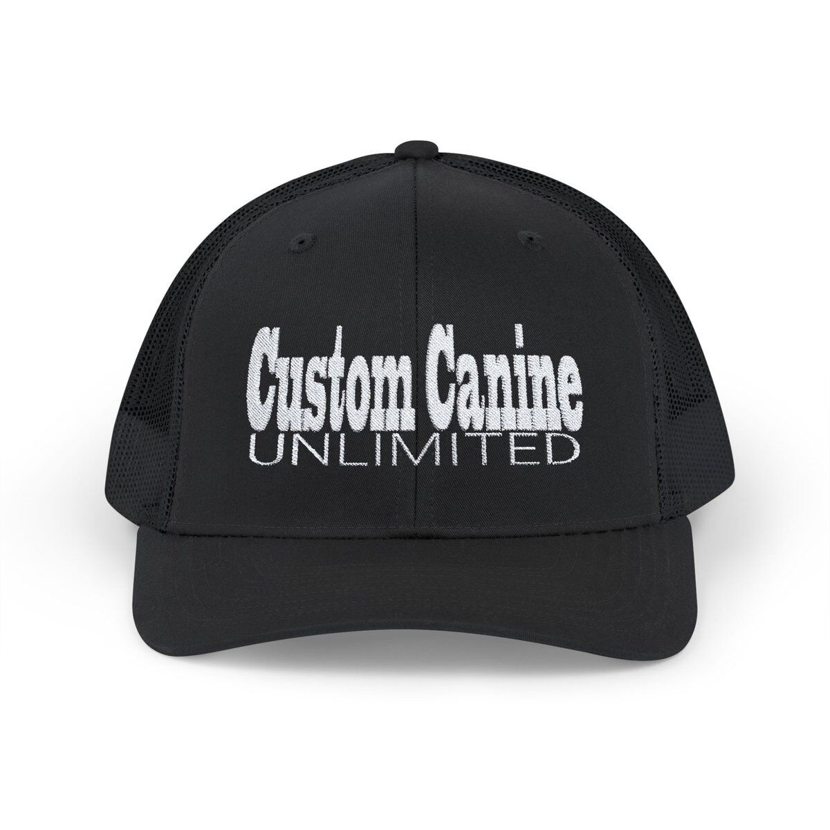 Snapback Trucker Cap with White Custom Canine Unlimited - Image 2