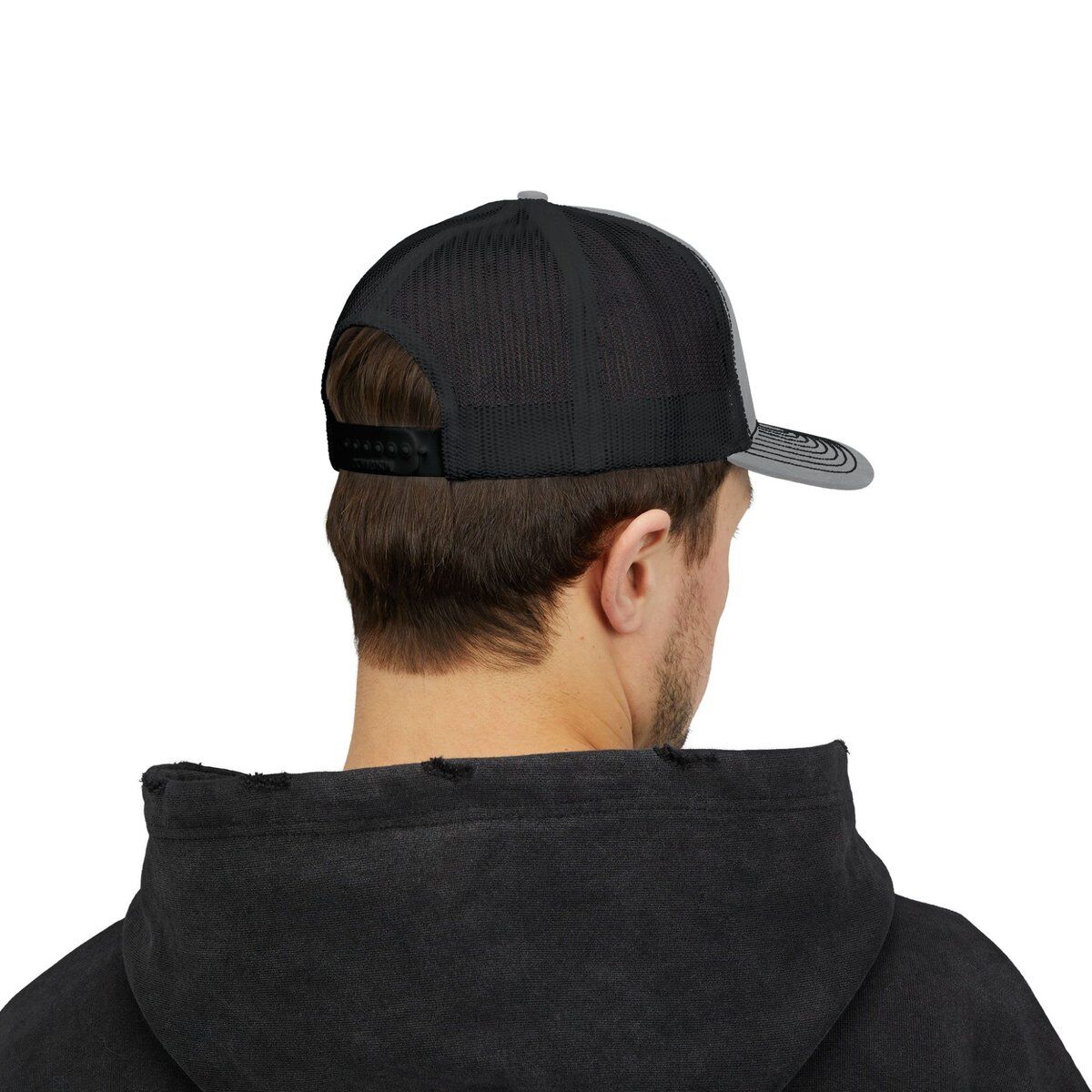 Snapback Trucker Cap with White Custom Canine Unlimited - Image 8