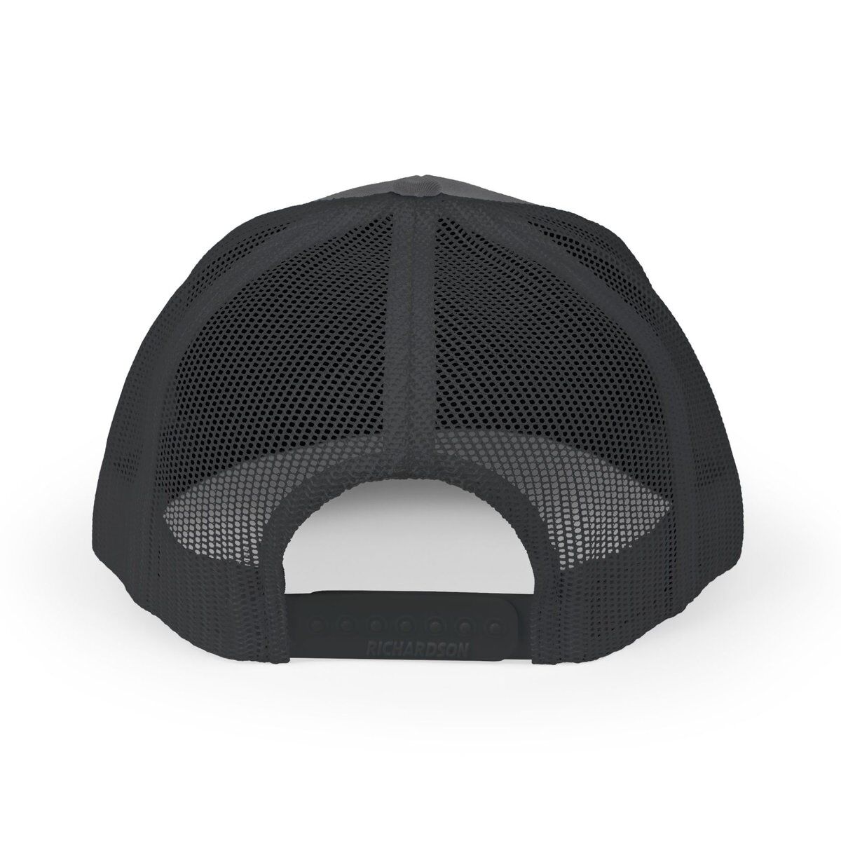 Snapback Trucker Cap with Vintage Black Custom Canine Unlimited Logo - Image 22