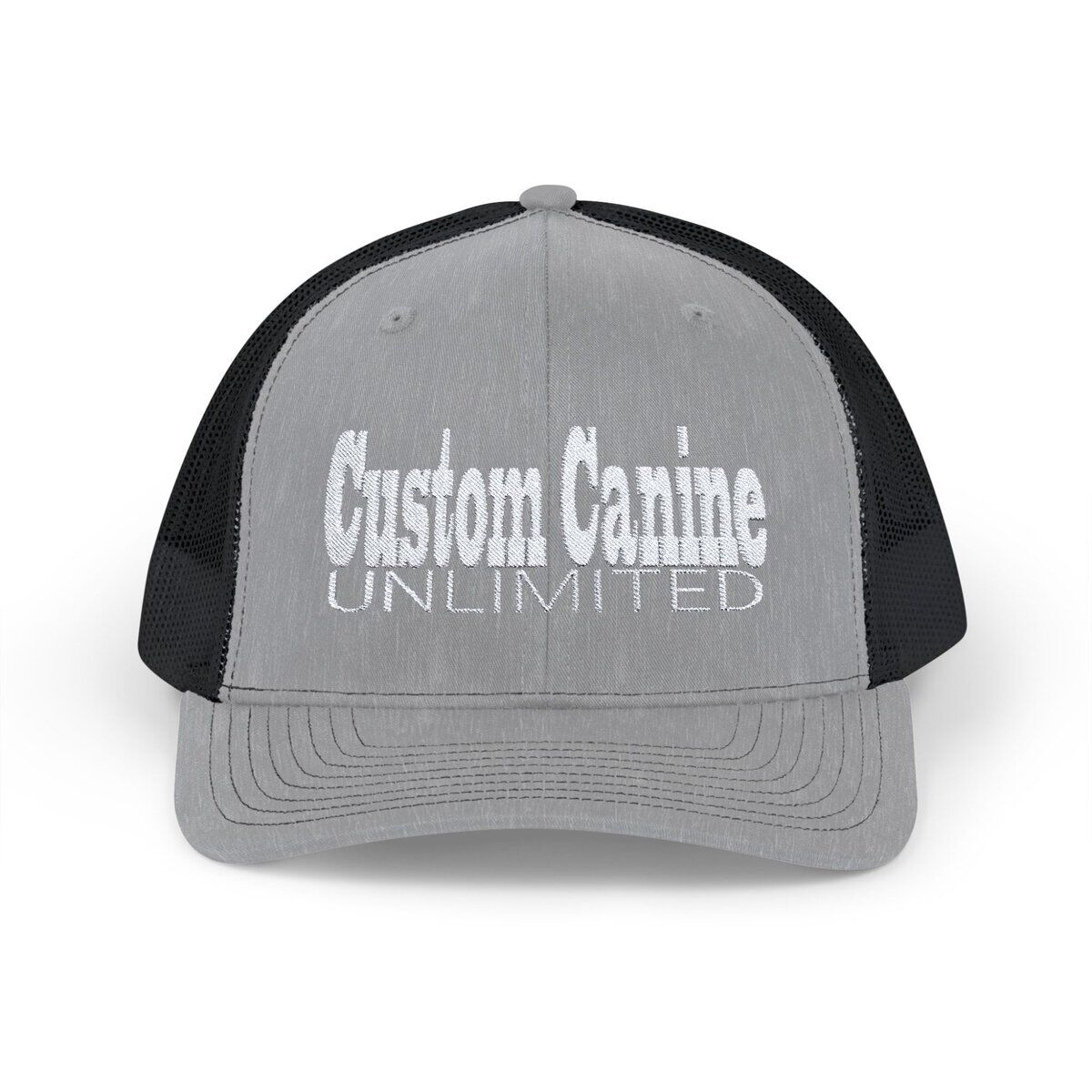 Snapback Trucker Cap with White Custom Canine Unlimited - Image 6