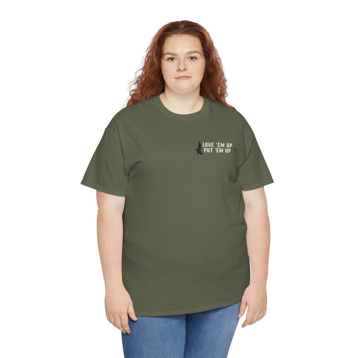 Love 'Em Up & Put 'Em Up Shirt | Front & Back Design - Image 15