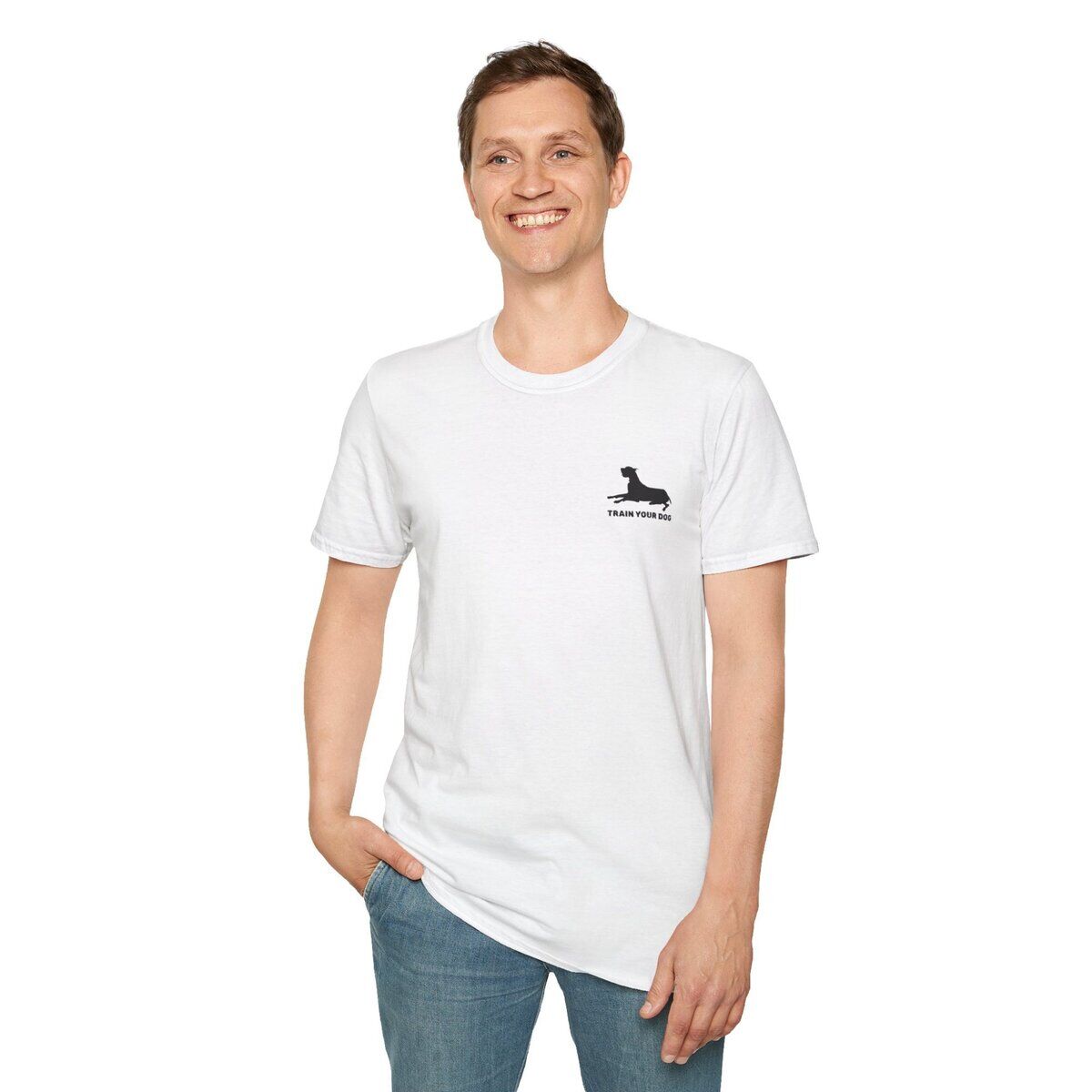 Train Your Dog T-Shirt | Shirt for Dog Trainer, Dog Training Shirt, Great Dane Shirt - Image 11