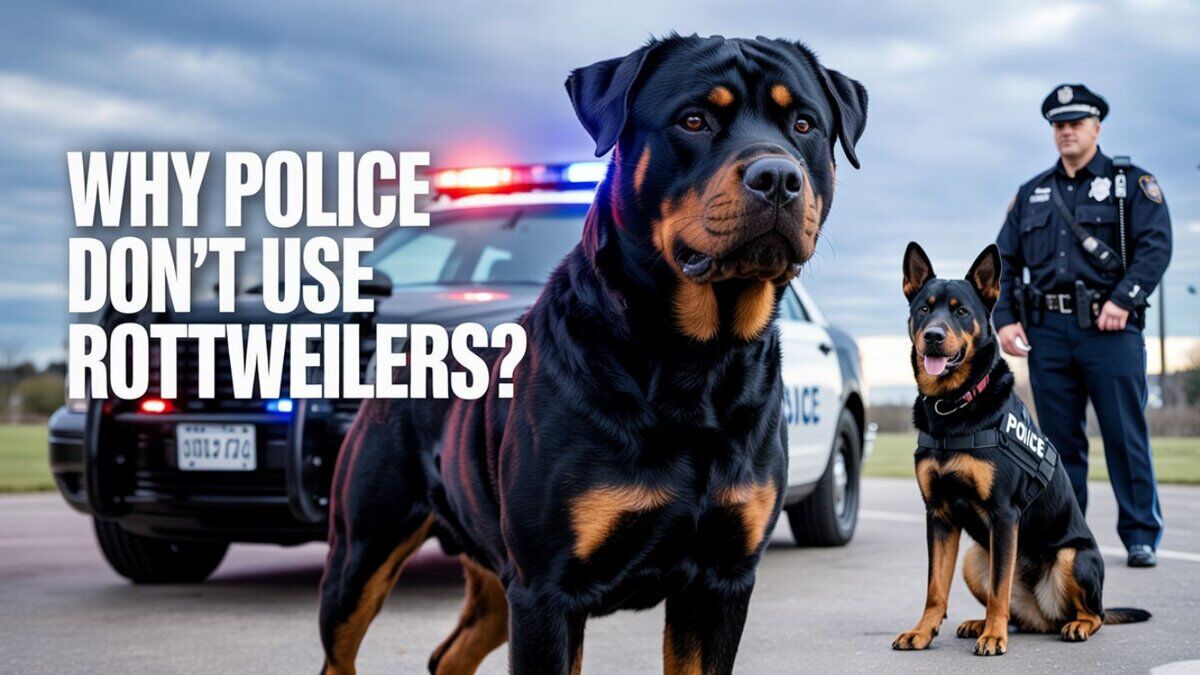 Why Don’t Police Use Rottweilers? Why Don't Police Use Rottweilers?