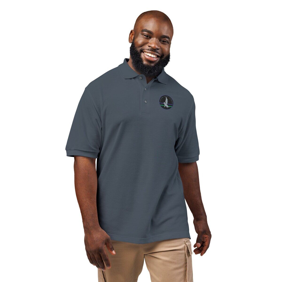 CCU Logo Embroidered Polo Shirt - Image 12