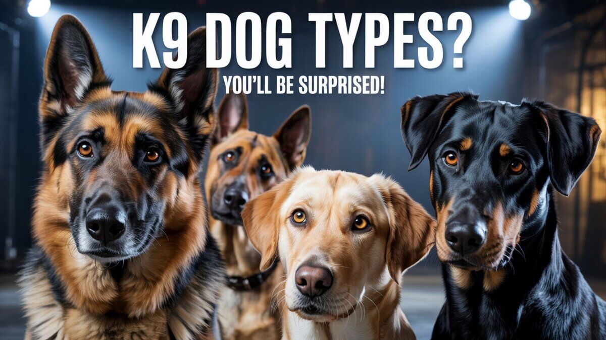 What Are the Different Types of K9 Dogs?
