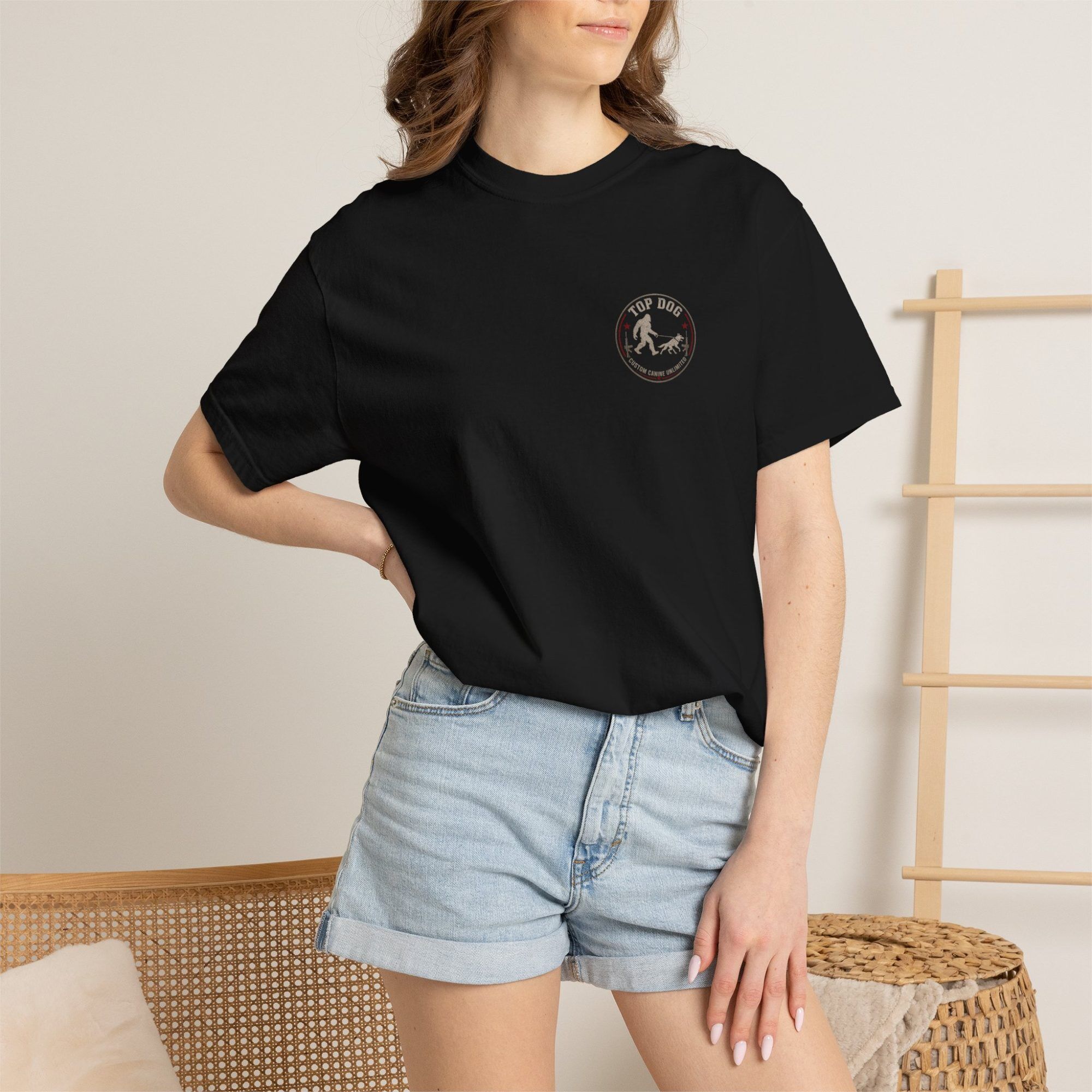 Top Dog Shirt Sasquatch and Dog Design - Image 4