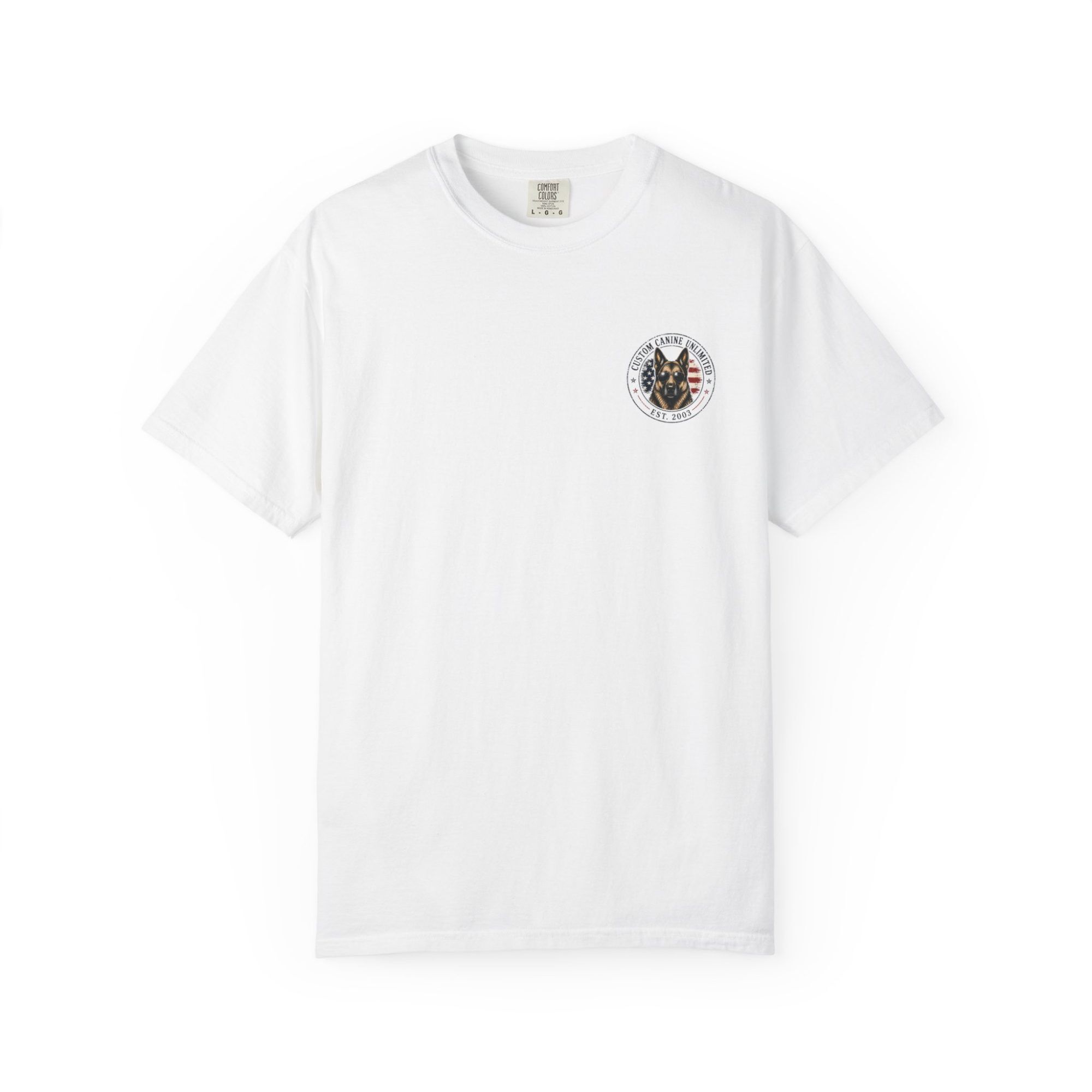“It’s The American Way” K9 German Shepherd 4th of July Graphic Tee
