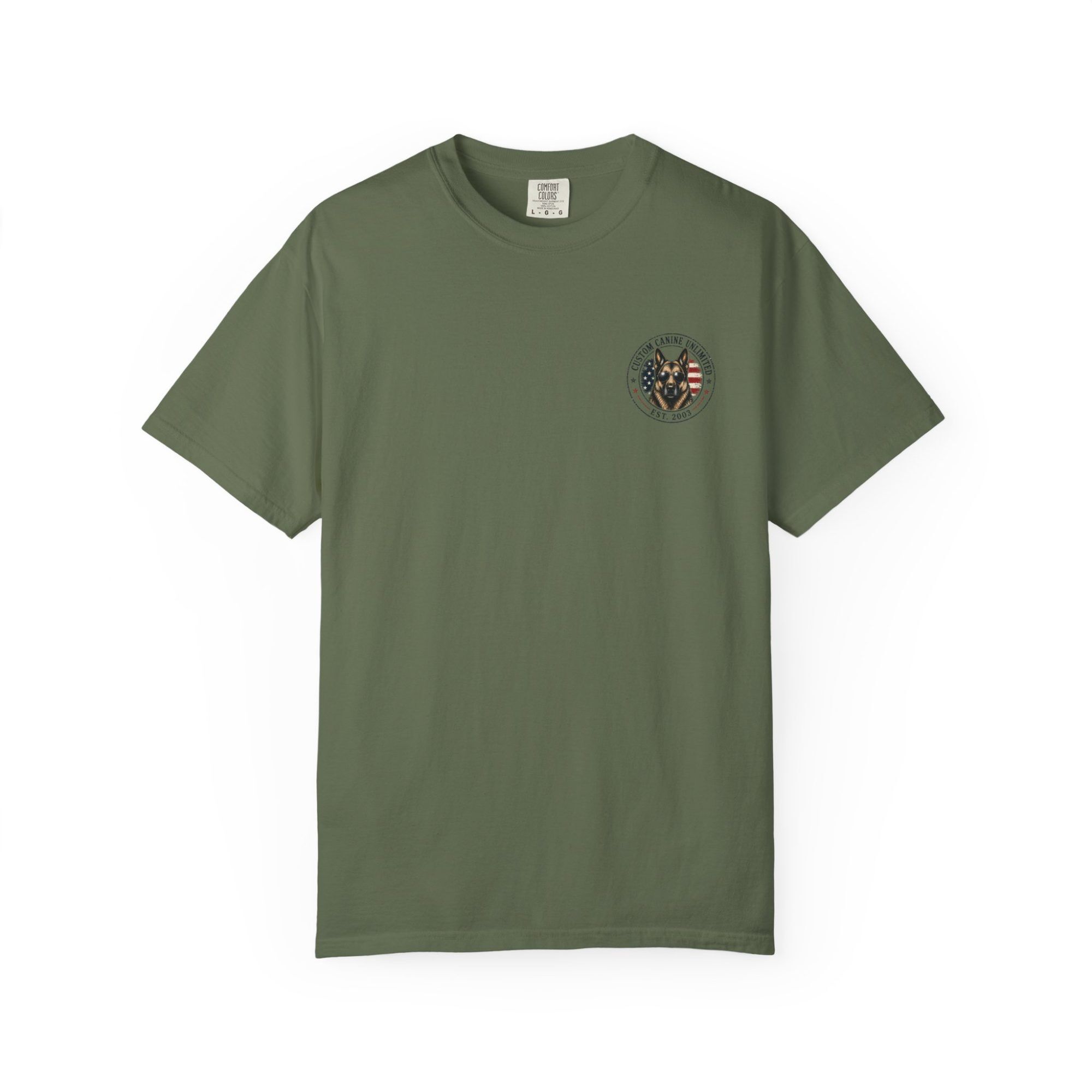 “It’s The American Way” K9 German Shepherd 4th of July Graphic Tee - Image 25