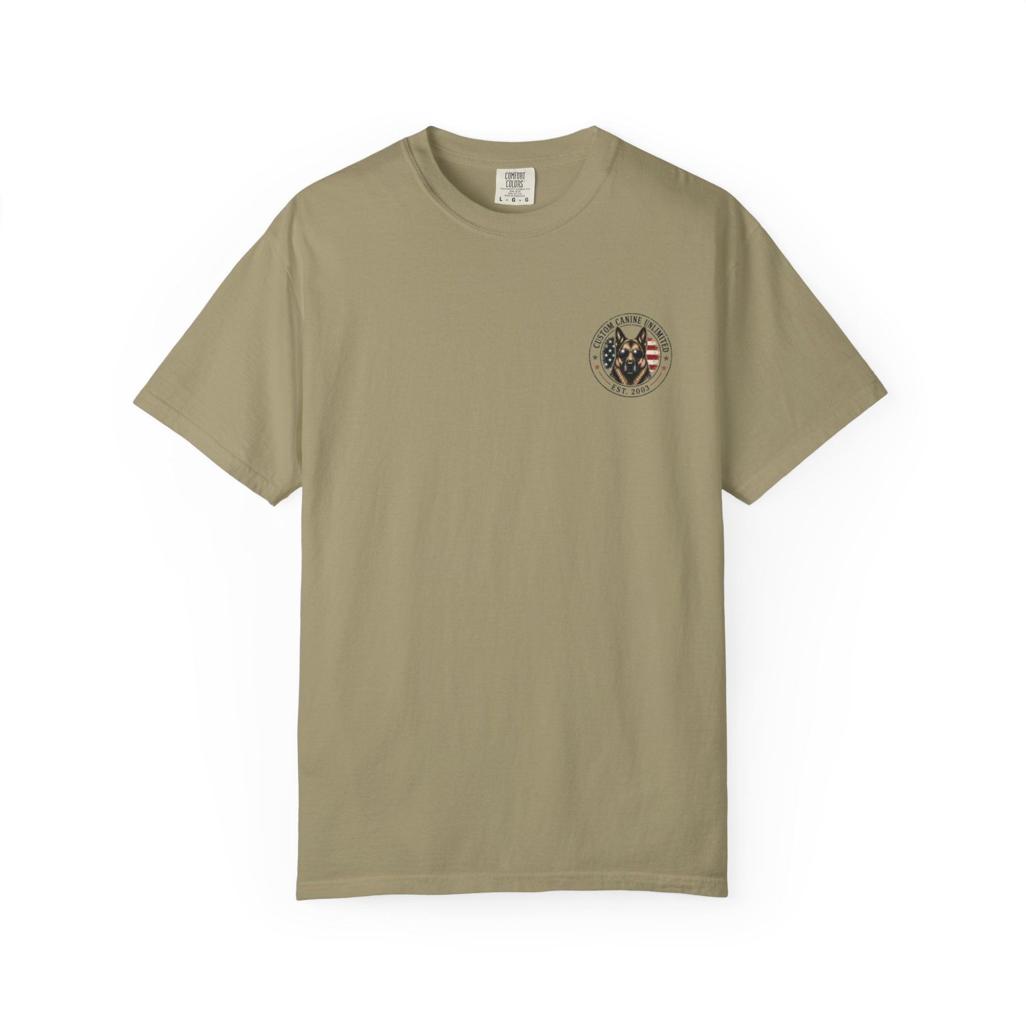 “It’s The American Way” K9 German Shepherd 4th of July Graphic Tee - Image 13