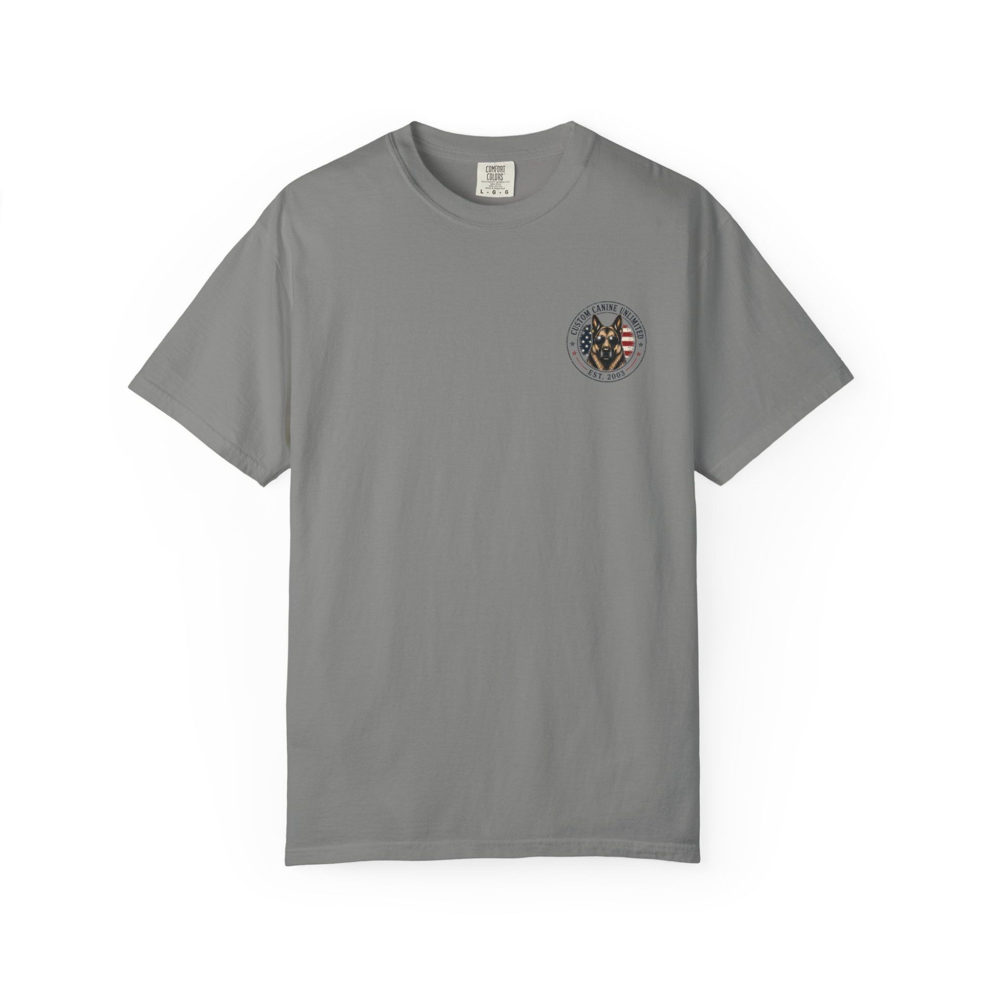 “It’s The American Way” K9 German Shepherd 4th of July Graphic Tee - Image 37