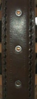 Leather Basket Weave Dog Muzzle - Image 2